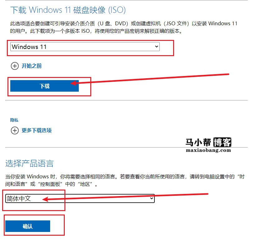 如何在微软官网下载 Windows11 系统 ISO镜像文件？