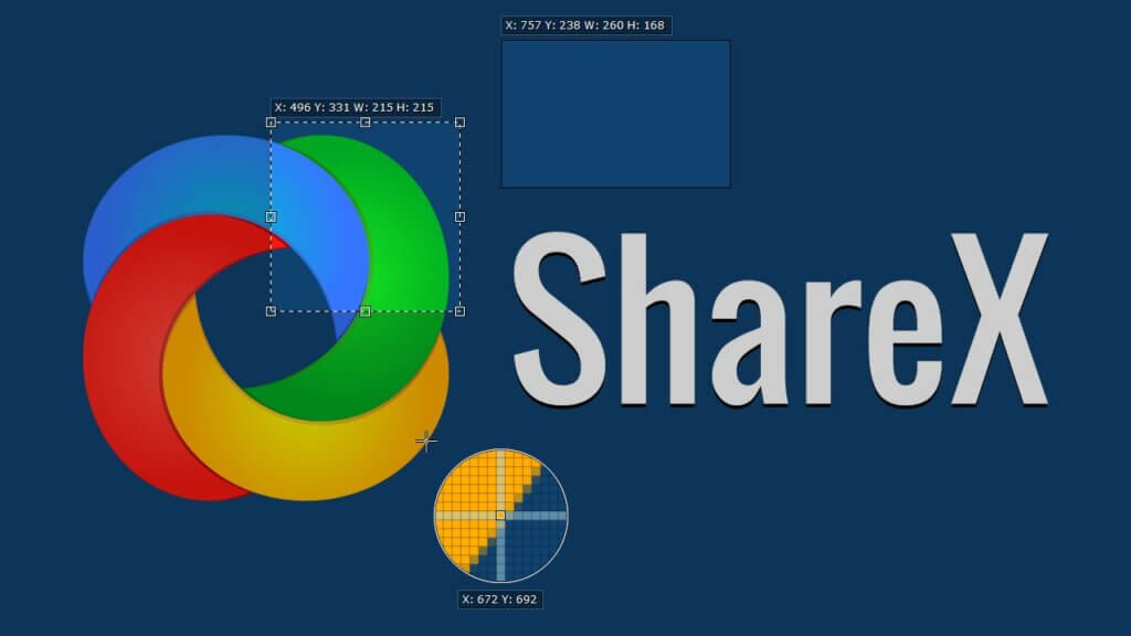 Share X 开源免费的截图工具，支持截图、录屏、动图录制功能非常丰富！
