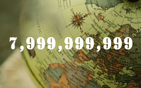 全球人口实时统计数据网站（Worldometers）,联合国预计今日全球人口将突破80亿！