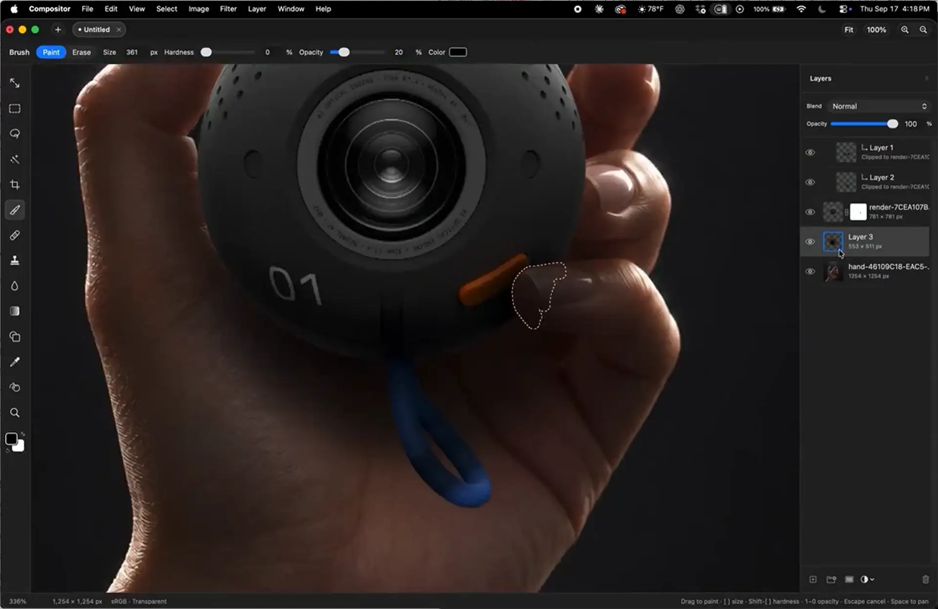Compositor:AI手搓的免费开源的 Mac 修图工具 ,PS平替